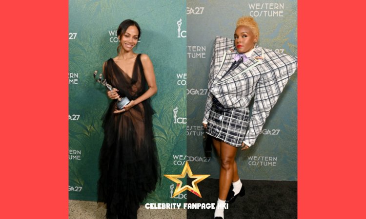 Zoe Saldana & Janelle Monae homenageadas no Costume Designers Guild Awards 2025