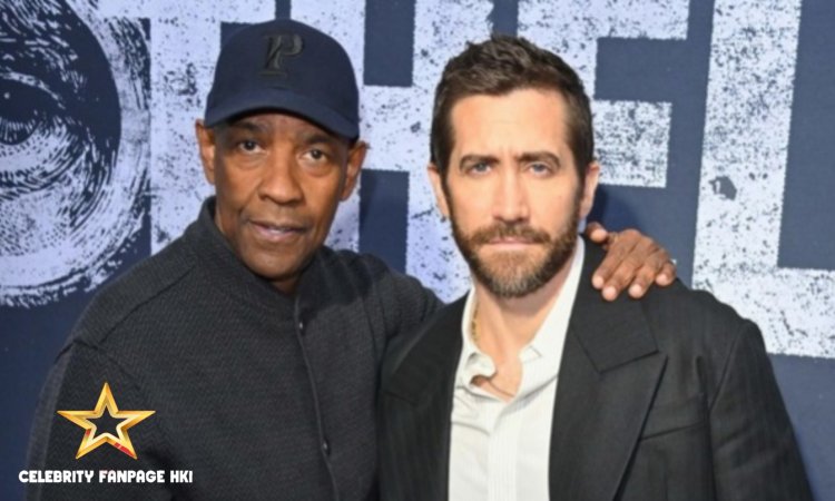 Denzel Washington & Jake Gyllenhaal Saem para Promover o Broadway Show 'Othello' em Nova York