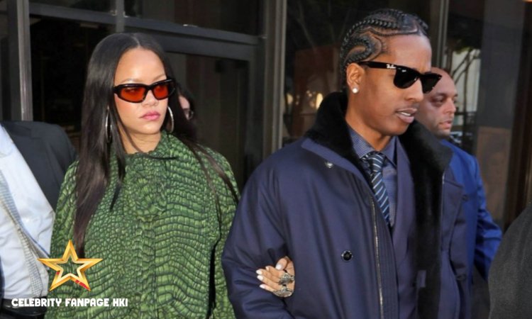 Rihanna passa mais um dia apoiando A$AP Rocky no tribunal