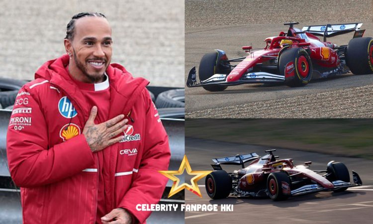 Lewis Hamilton chega à pista em novo carro da Ferrari pela primeira vez - como estrela britânica e Charles Leclerc test drive SF-25 em shakedown na Itália