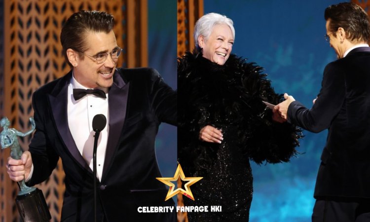 Colin Farrell Ganha o SAG Award, É Culpado por Dar Covid a Jamie Lee Curtis