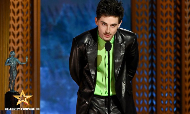 Timothée Chalamet fica chateado com a vitória no SAG Awards: ‘Quero ser um dos grandes ’