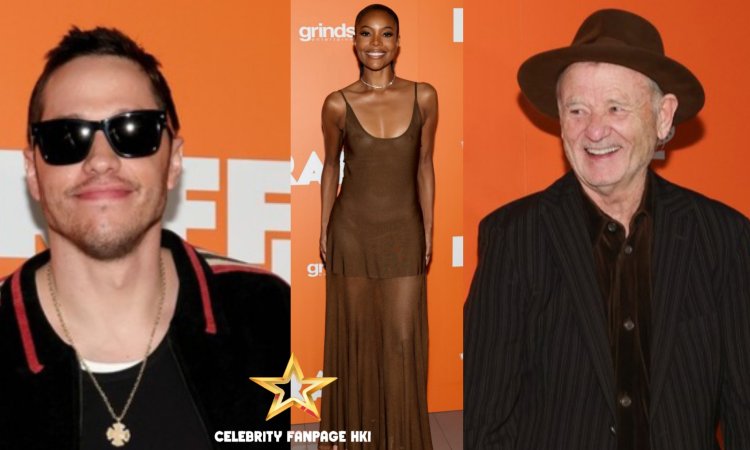 Pete Davidson, Gabrielle Union e Bill Murray saem para a exibição de 'Riff Raff' em Nova York