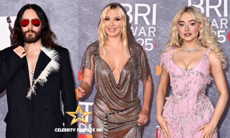 Brit Awards 2025 Red Carpet Arrivals Fotos