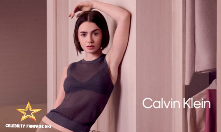 A nova mamãe Lily Collins estrela campanha sexy para a Calvin Klein!