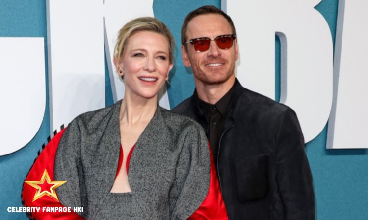 Cate Blanchett usa vestido sem costas para a estreia de 'Black Bag' em Londres com Michael Fassbender e mais