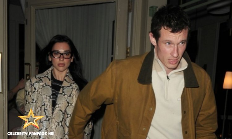 Dua Lipa e o suposto noivo Callum Turner dão as mãos em um encontro noturno em Londres