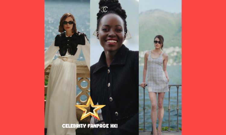 Keira Knightley, Lupita Nyong'o e outras estrelas viajam para a Itália para o desfile da Chanel Cruise!