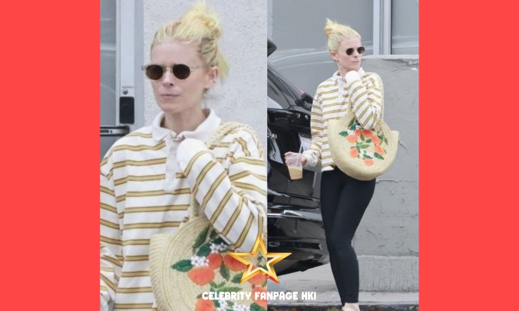 Kate Mara Estreia Cabelos Loiros Platinum Depois de Enrolar Filmagens em 'Bucking Fastard' Filme