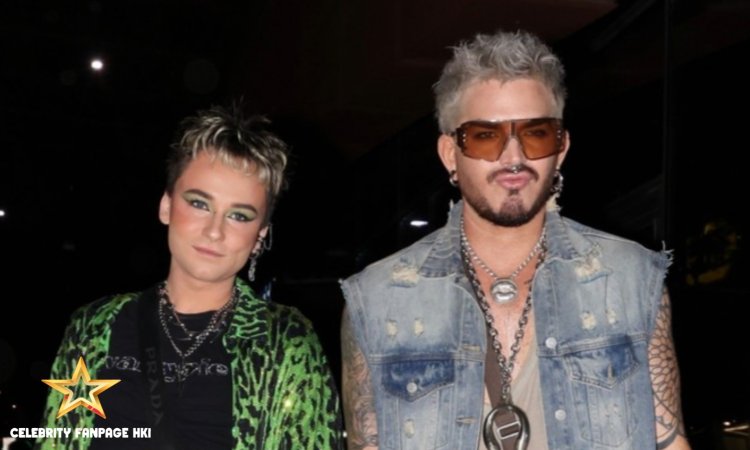 Adam Lambert e o namorado Oliver Gliese comparecem juntos ao show do Charli XCX em Nova York!
