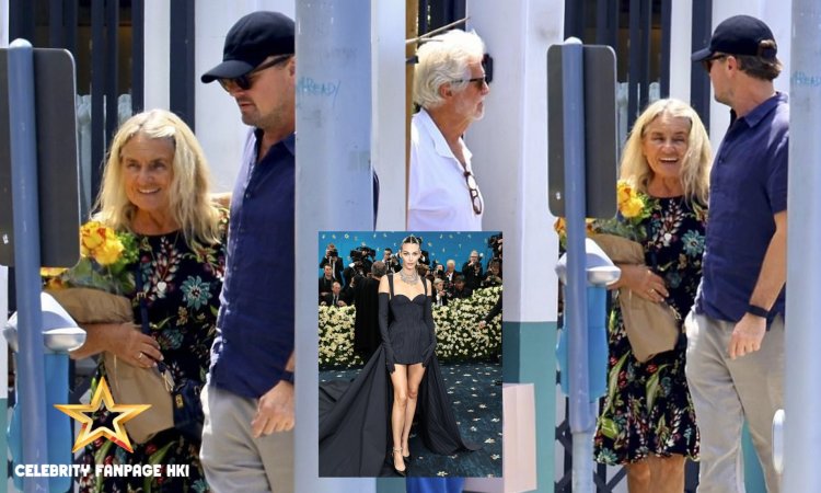 Leonardo DiCaprio, 50, revela quem é a mulher mais importante de sua vida ao presenteá-la com flores... e não é Vittoria