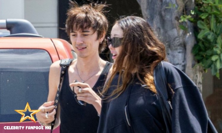 Noah Cyrus & Her Fiancé Pinkus Desfrute de um Almoço de Sushi em Los Angeles!