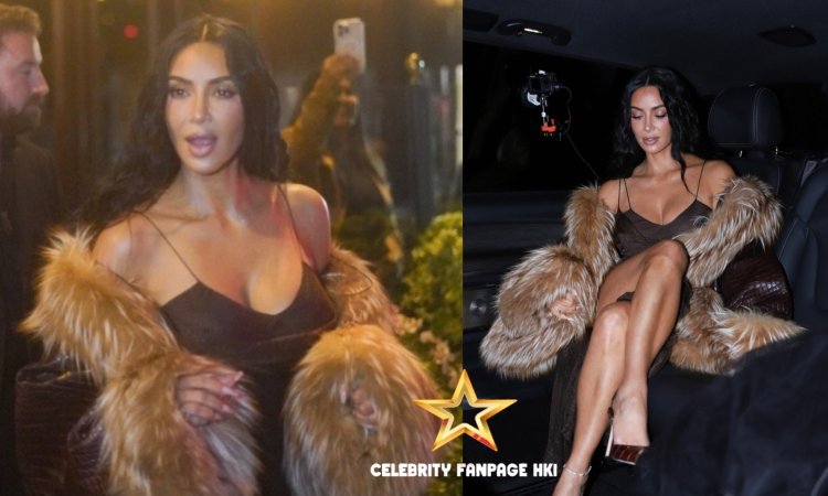 Kim Kardashian veste vestido de glamour para jantar em Paris após testemunhar em caso de assalto à mão armada