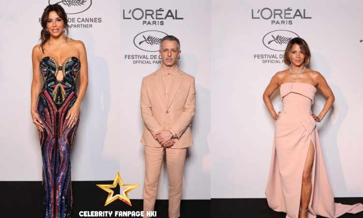 Eva Longoria, Jeremy Strong, e Halle Berry Chegam em Estilo para L'Oreal Paris Jantar Em Honra Das Mulheres No Cinema