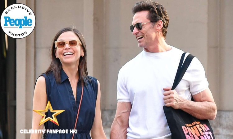 Hugh Jackman e Sutton Foster Show Doce PDA em Raras Novas Fotos Desde Confirmar Romance