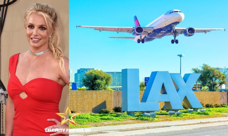 Britney Spears Bebendo, Iluminando-se em Voo ... Autoridades Chamadas