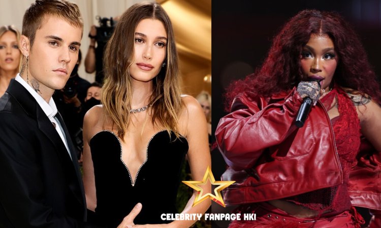 Hailey Bieber Saúda o Marido Justin Bieber como Ele Dá Performance Surpresa no Concerto SZA