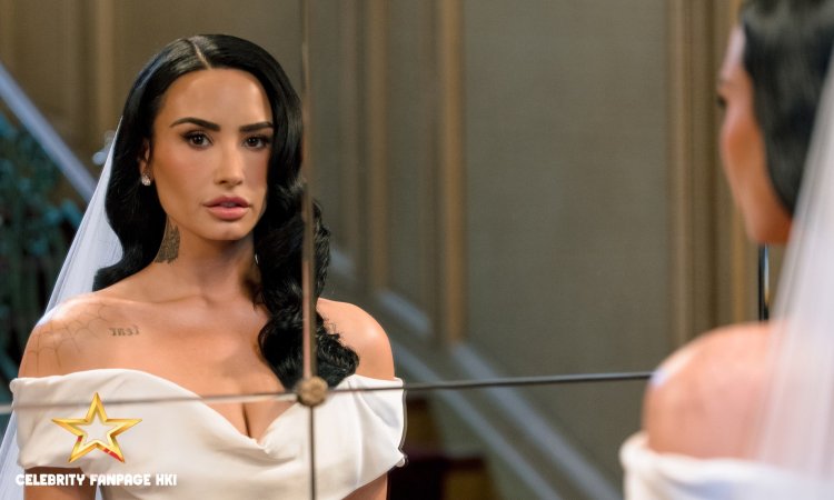 Demi Lovato é casada e conta a história por trás do vestido de noiva de Vivienne Westwood