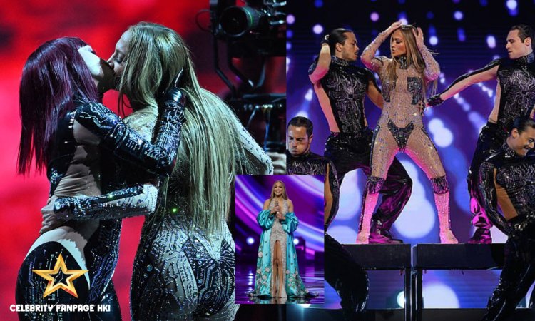 Fãs de Jennifer Lopez se encolhem com beijo lésbico durante apresentação no AMAs 2025: 'Ela perdeu o controle'