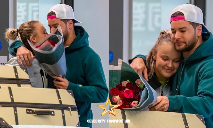 Chris Hughes, 32, e JoJo Siwa, 22, desfrutam de um reencontro apaixonado antes de uma noite 'perfeita' na cama