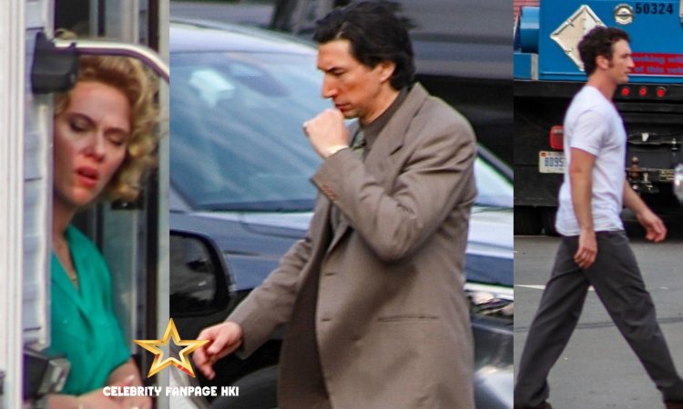 Scarlett Johansson, Adam Driver & Miles Teller Cenas de Filme Para 'Paper Tiger'
